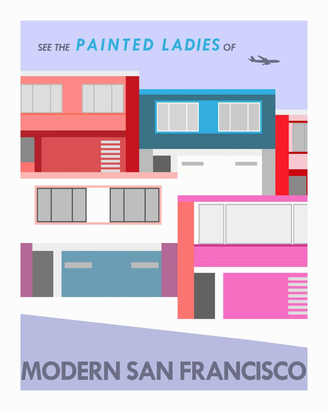 Modern Painted Ladies